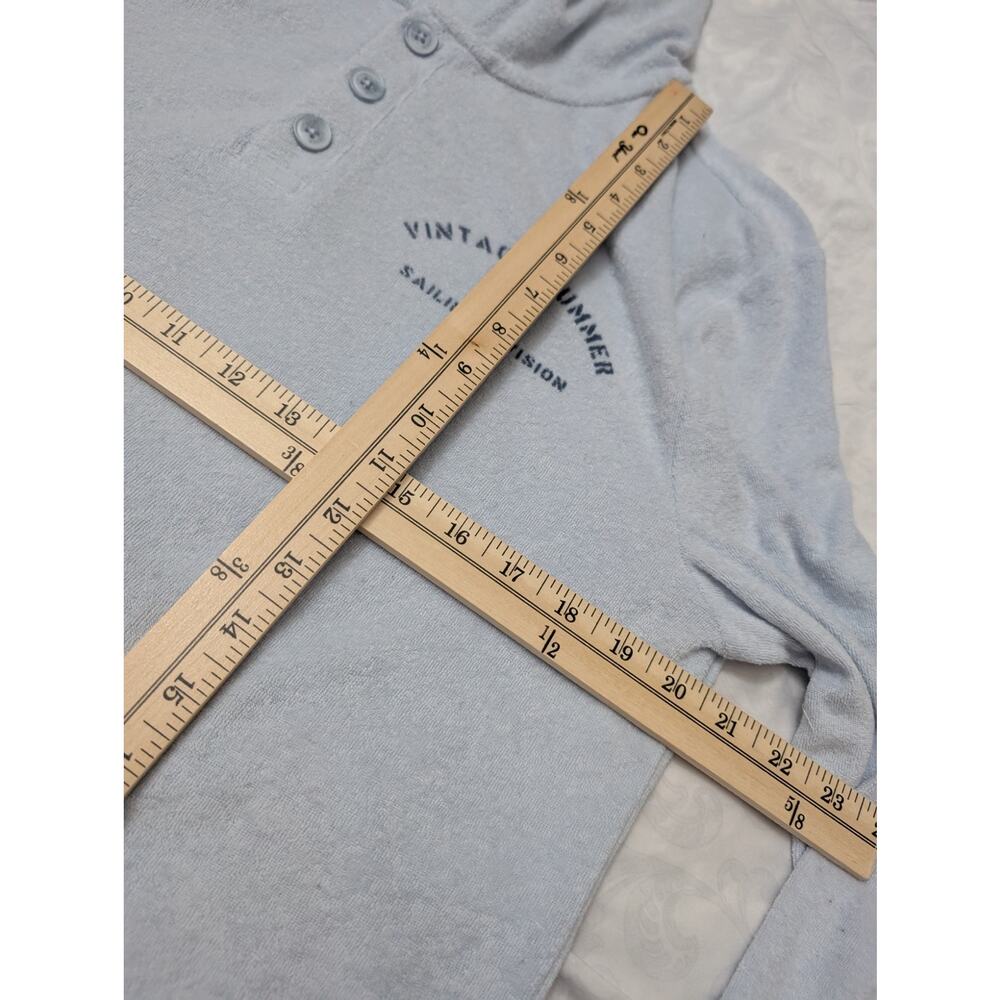 vintage summer terrycloth hoodie - Picture 10 of 15